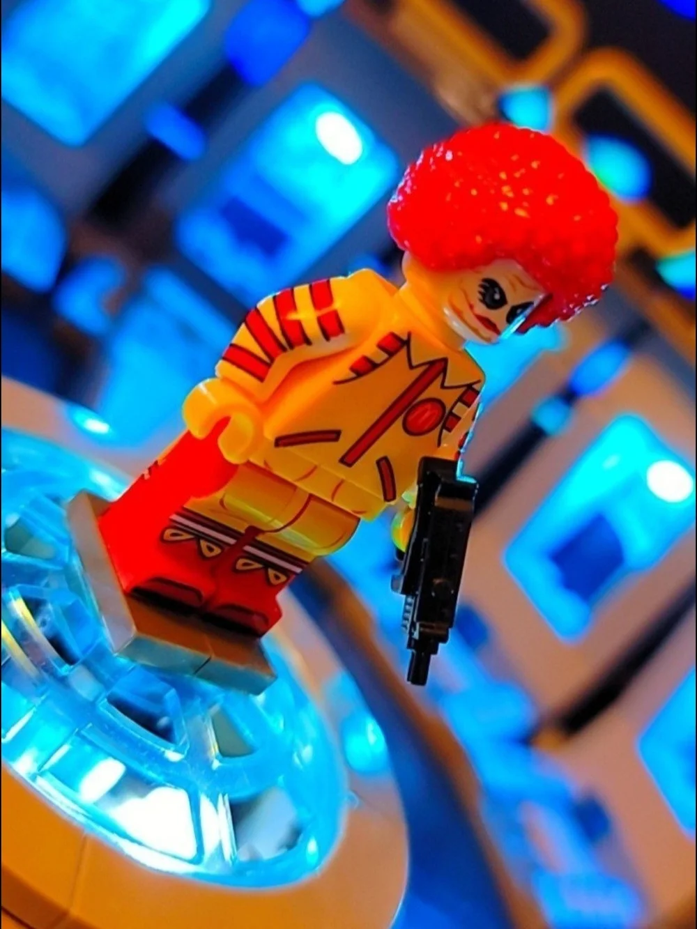Batman Joker Minifigure Lego Compatible